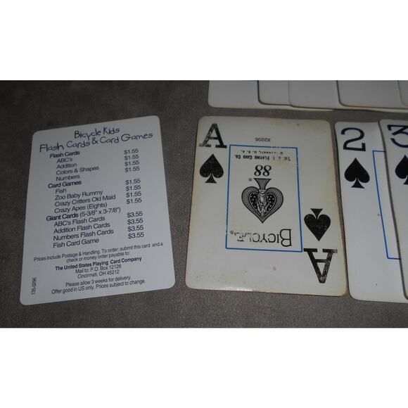 Bicycle Jumbo Index Open Deck Lot: M2207 Purple Back/X2206 Red Back - Picture 7 of 11